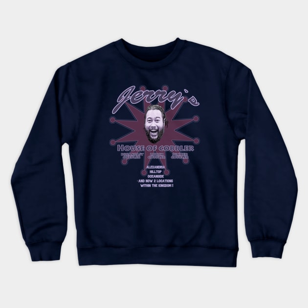 Jerry's Cobbler Crewneck Sweatshirt by FanboyMuseum